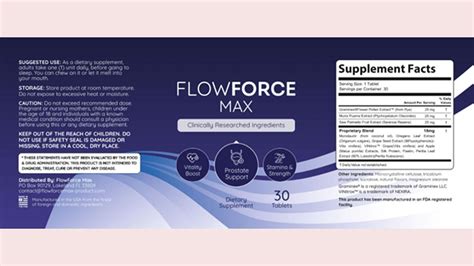 Flow Force Max Review - Can You Improve Prostate Health Naturally?