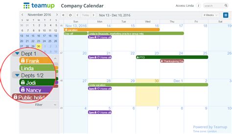 How to Create Company Calendars | Teamup Blog