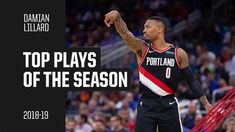 Damian Lillard 2018-19 Season Highlights - YouTube