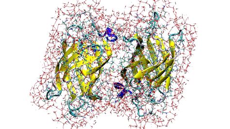 MD simulation of Protein-ligand complex with deep learning potential ANI-1x - YouTube