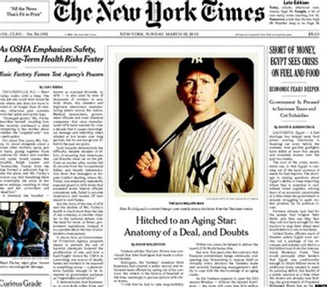 NY Times Runs Instagram Photo On Front Page (PHOTO)