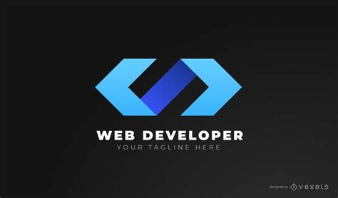 Web Developer Logo Design #AD , #sponsored, #ad, #Developer, #Logo, # ...