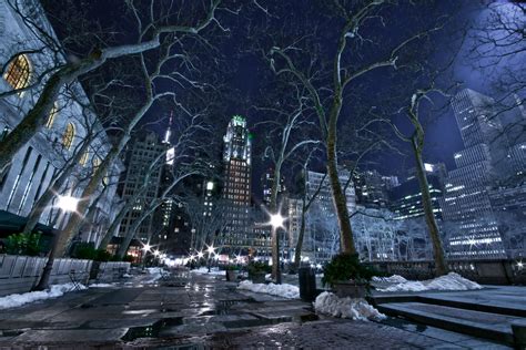 NYC Winter Scenes Wallpaper - WallpaperSafari