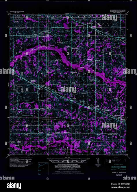 Byhalia mississippi map hi-res stock photography and images - Alamy