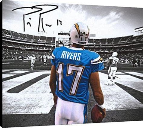 Canvas Wall Art: Philip Rivers Autograph Print | Etsy