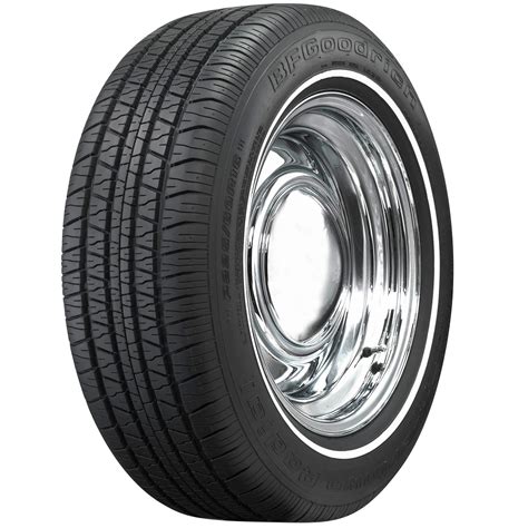 New BF Goodrich 225/60R16 Whitewall Tire -- Coker Tire