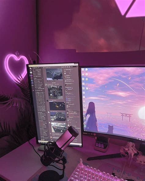 Girl twitch streamer setup goals 😍 | Video game room design, Gaming room setup, Game room design