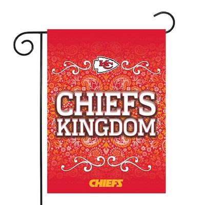 Garden flag Kansas City Chiefs Decorative Banners & Flags at Lowes.com