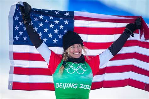 Snowboarder Lindsey Jacobellis Won Team USA's 1st Gold At Her 5th Olympics