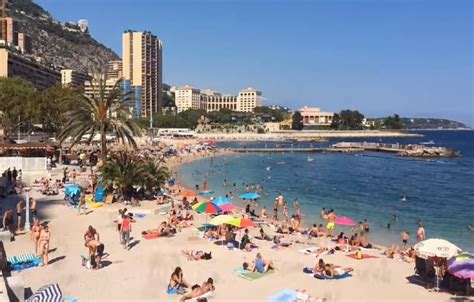 Larvotto Beach In Monte Carlo Monaco South Of France | South of france, Monaco monte carlo, France