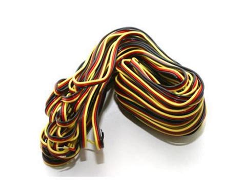 Hitec 50' 3-Color Heavy Gauge Servo Wire [HRC54804] | Cars & Trucks - AMain Hobbies