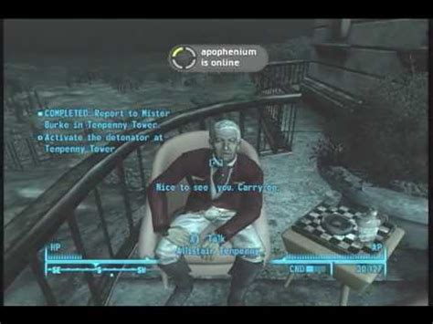 Fallout 3: Arming the Bomb in Megaton - YouTube