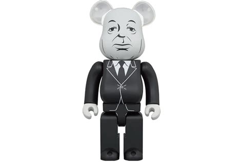 Bearbrick Alfred Hitchcock 1000% – StealthNY