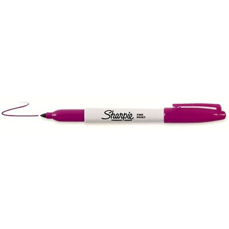 Sharpie Fine Point Berry Permanent Marker, Sold Individually | Sharpie ...