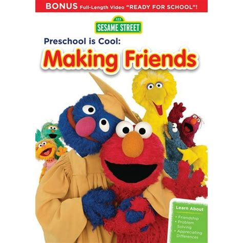 Sesame Street: Preschool Is Cool: Making Friends (DVD) - Walmart.com ...