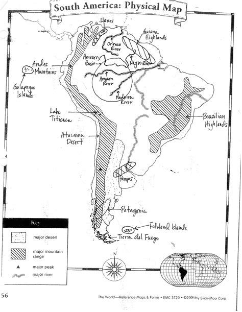 Latin America Physical Maps - Mr. Hammett - World Geography