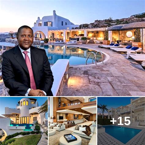 Photos Of Aliko Dangote’s $30M Home