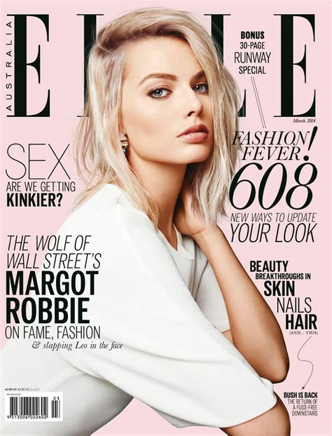 Margot Robbie - Elle Magazine (Australia) - March 2014 Cover • CelebMafia