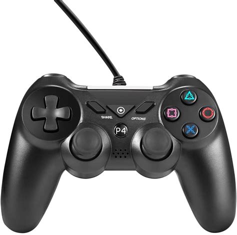 PS4 Wired Controller for Playstation 4,Mayfan USB PS4 Controller Wired ...