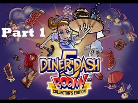 Diner Dash 5: BOOM! - Gameplay Part 1 (Level 1 to 5) Avenue Flow - YouTube