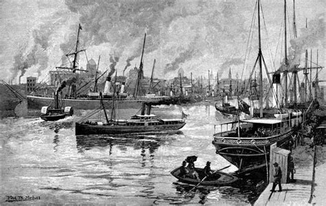 Sketch of the Yarra in the 1880s. Melbourne Victoria, Victoria Australia, Herzog, Old Pictures ...