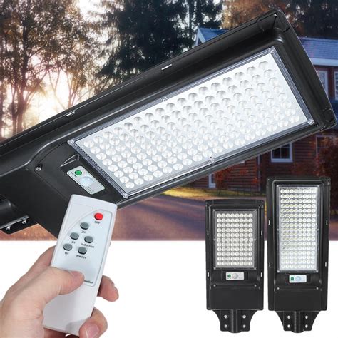 100W/200W Solar Street Light Solar Flood Light Outdoor Street Lamp Dusk to Dawn Motion Sensor ...