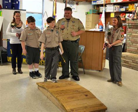 Scouts celebrate with Arrow of Light and Crossover ceremony – Vinton ...