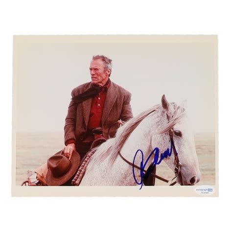 Clint Eastwood Signed "Unforgiven" 8x10 Photo (ACOA) | Pristine Auction