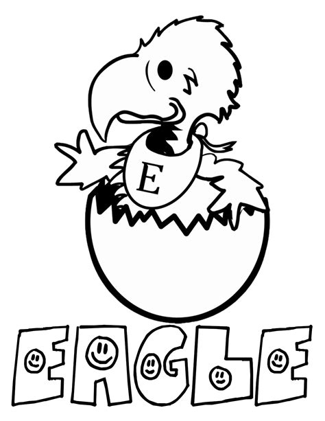 Baby Eagle Coloring Page at GetColorings.com | Free printable colorings pages to print and color