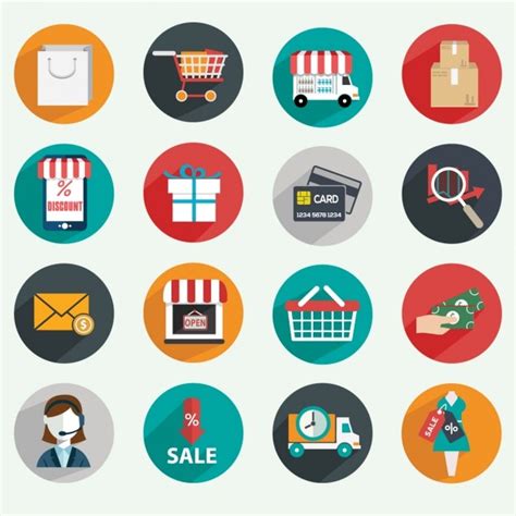 Free Vector | E commerce icons