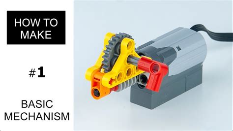 LEGO Technic Mechanism: Worm Gear | Механизм Лего Техник: Червячная ...