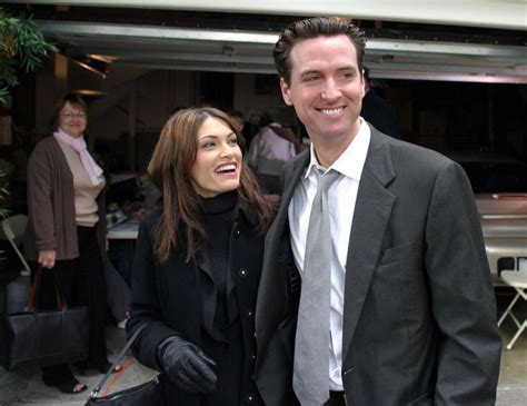 Gavin Newsom and Kimberly Guilfoyle were married for 5 years and once ...