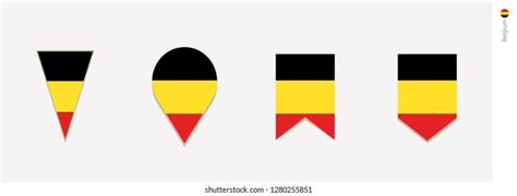 Belgium Flag Vertical Design Vector Illustration Stock Vector (Royalty Free) 1280255851 ...