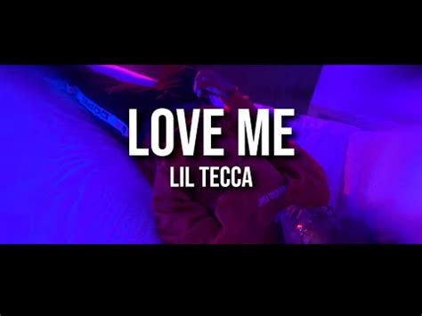 Lil Tecca - Love Me (Lyrics) - YouTube