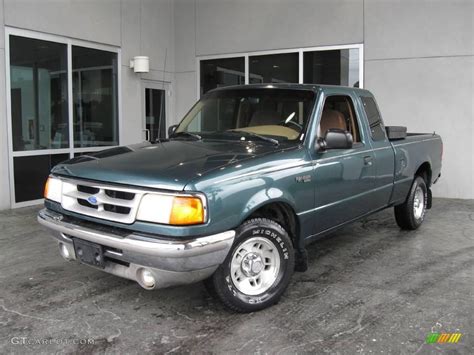 1996 Cayman Pearl Metallic Ford Ranger XLT SuperCab #6320729 | GTCarLot.com - Car Color Galleries