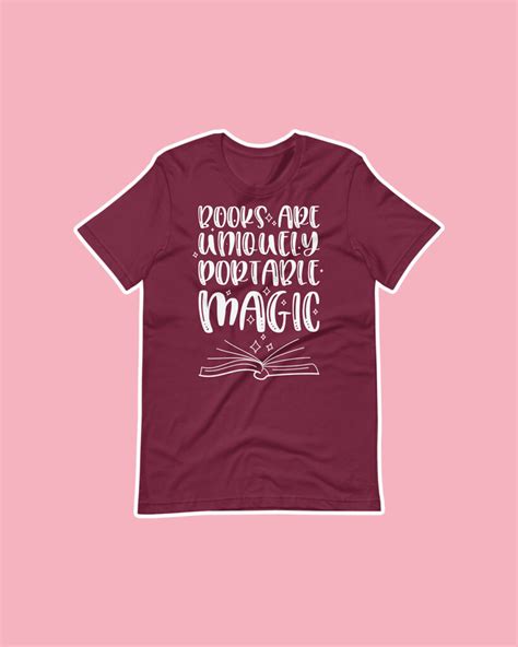 Books are Magic - Bibliophile & Bookish Shirt by Blissfully Bookish