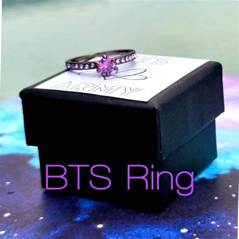 Bts Ring Army Ring Bts Jewelry Bangtan Ring Bangtan | Etsy