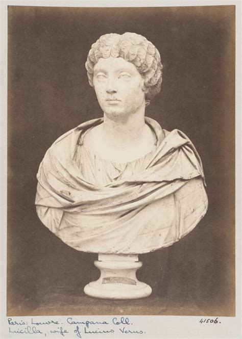 Marble Bust of Lucilla wife of Lucius Verus | Laffon, Louise | V&A Explore The Collections