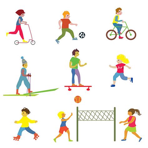 Kids Soccer Team Clip Art, Vector Images & Illustrations - iStock