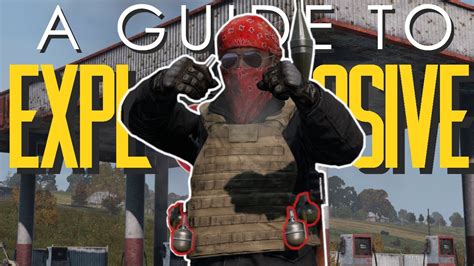 A Guide To DayZ Explosives (Grenades, Landmines and flashbangs) - DayZ - YouTube