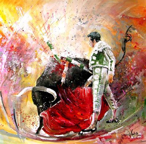 12 Bullfight Painting Corrida Toro 2010 | Miki | Flickr