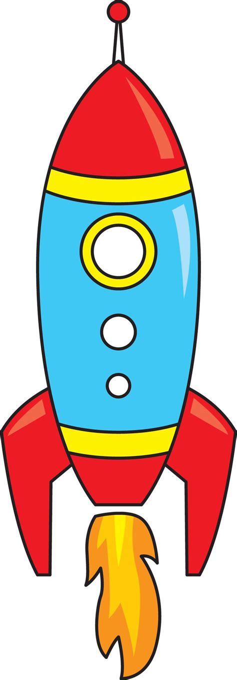 Images For > Clipart Rocket | Clip art, Space theme, Free clip art