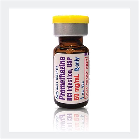 Promethazine HCI injection, USP 50mg/ml 25×1 vials | Martin Surgical