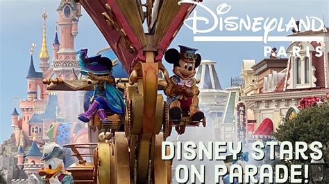 Disneyland Paris: Disney Stars On Parade (March 7th 2023)! - YouTube