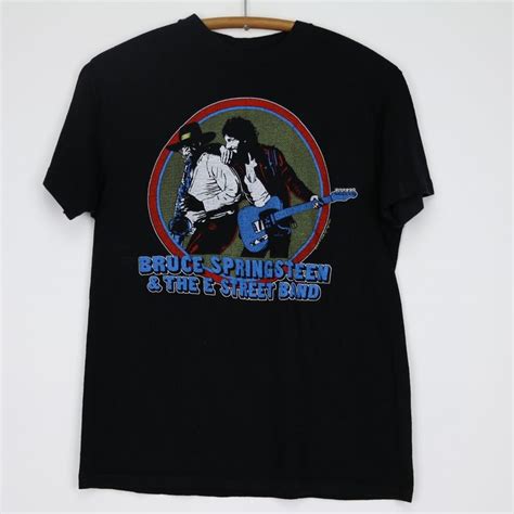 1980 Bruce Springsteen The River World Tour Shirt | Tour shirt, Shirts, Vintage tshirts