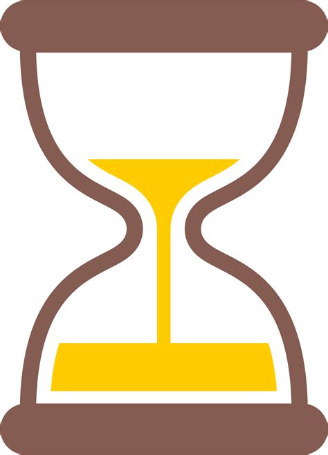 Hourglass Clipart Yellow - Hourglass Timer Emoji - Png Download - Full ...