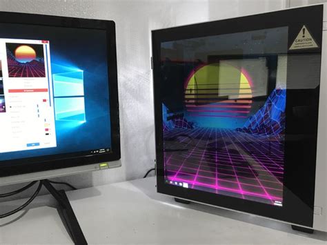 Pc Case With Screen Side Panel