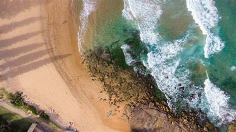 Aerial Photography of a Beach · Free Stock Photo