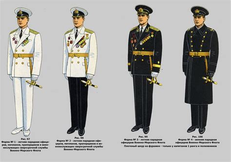 Soviet Navy officers' parade dress uniforms. | Soviet navy, Navy uniforms, Military outfit