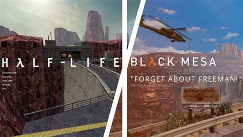 Half-Life vs Black Mesa: gameplay differences between the two titles